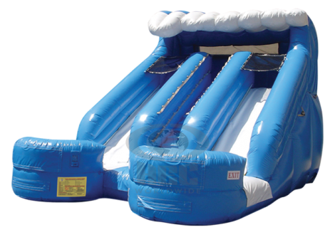 Ocean Wave Double Lane water slide